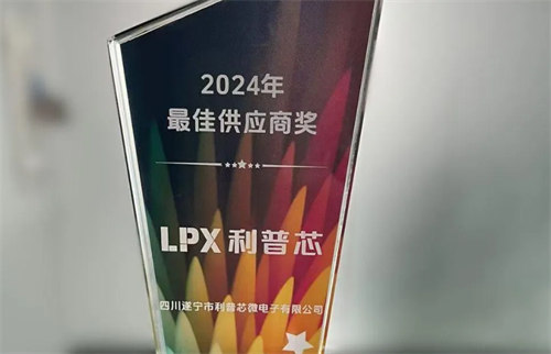 利普芯微電子榮獲華潤微電子2024年“最佳供應(yīng)商獎”！